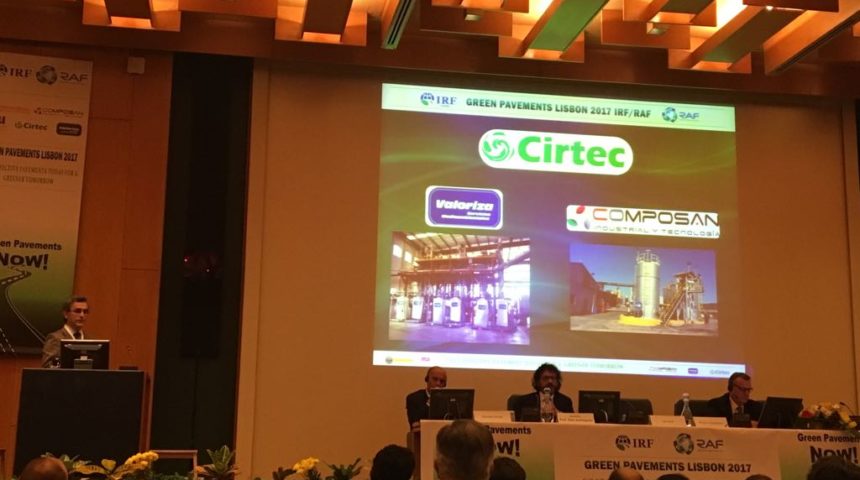 Cirtec, Composan Industrial y Tecnología y Valoriza participan en las jornadas de Lisboa los días 24 y 25 de mayo.