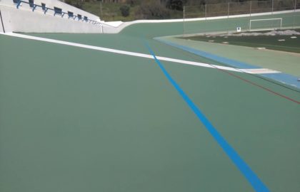 Velódromo en Chiclana de la Frontera, Cádiz.