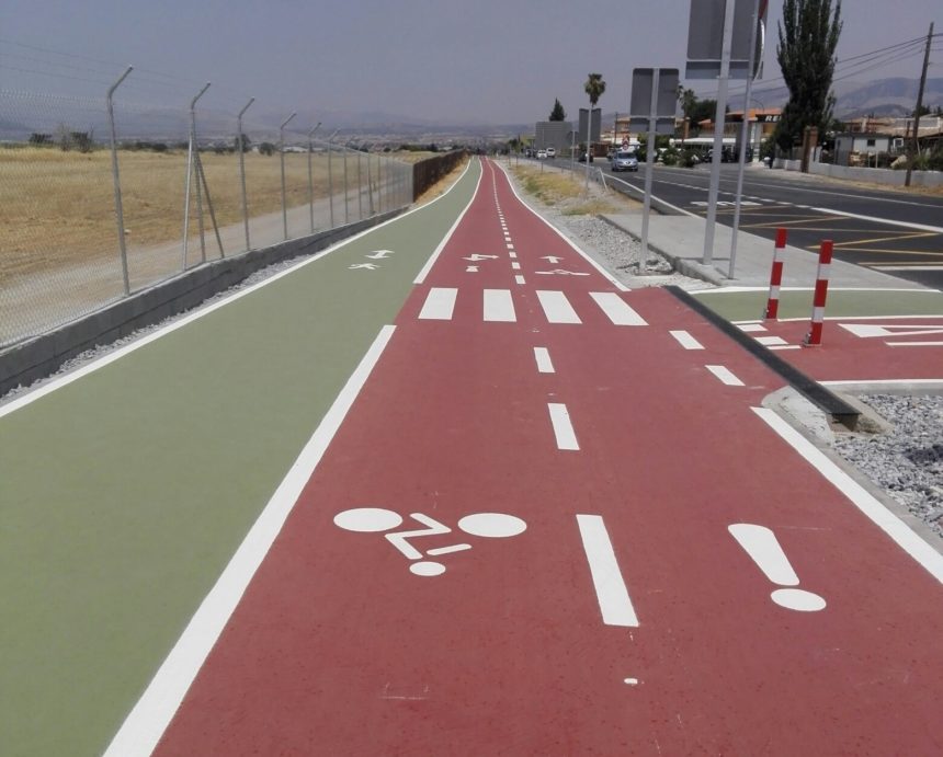 Nuevo carril bici de COMPOSAN en la provincia de Granada