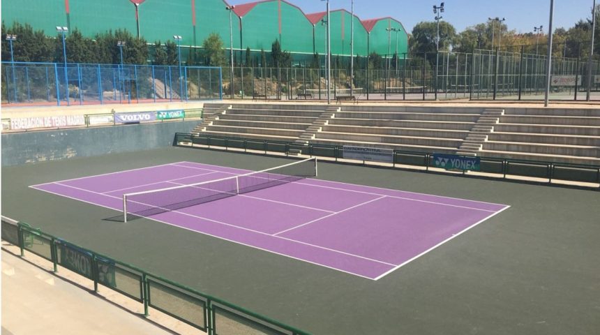 TENNISLIFE, de COMPOSAN, renueva todas las pistas de la Federación de Tenis de Madrid