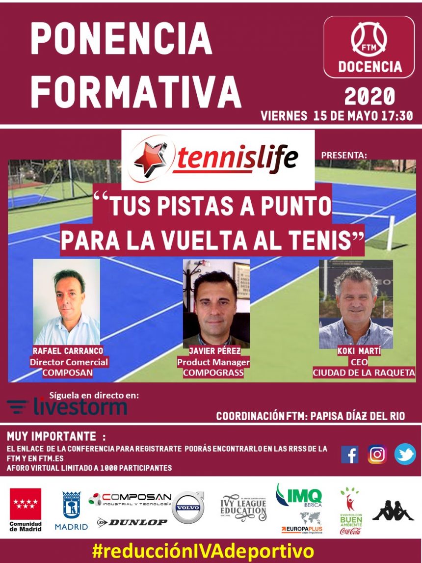 Tus pistas a punto para la vuelta al tenis