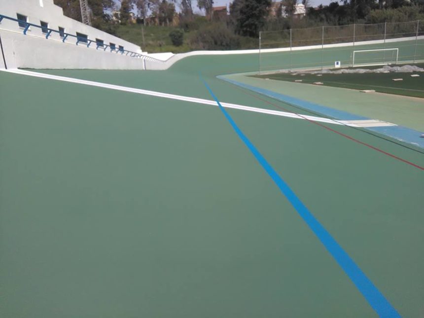Velódromo en Chiclana de la Frontera, Cádiz.